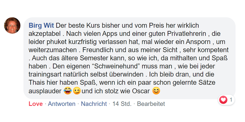 Bewertung 3 von Thailernen.net