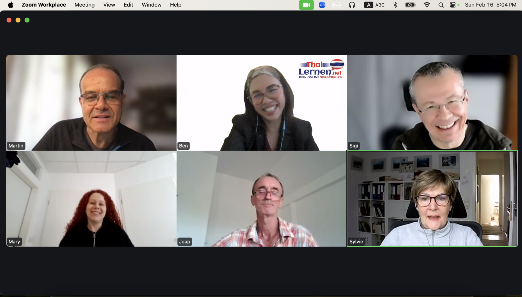 Thai Unterricht in Kleingruppen #86