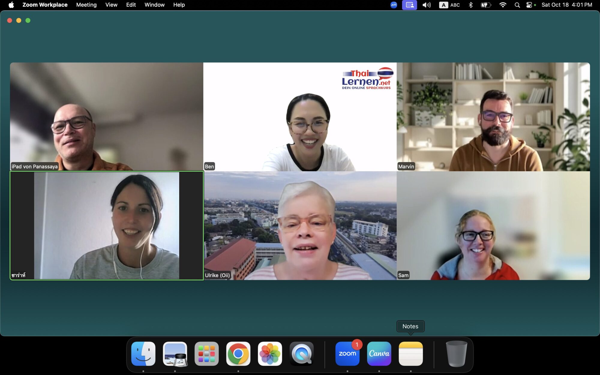 Thai Unterricht in Kleingruppen #180