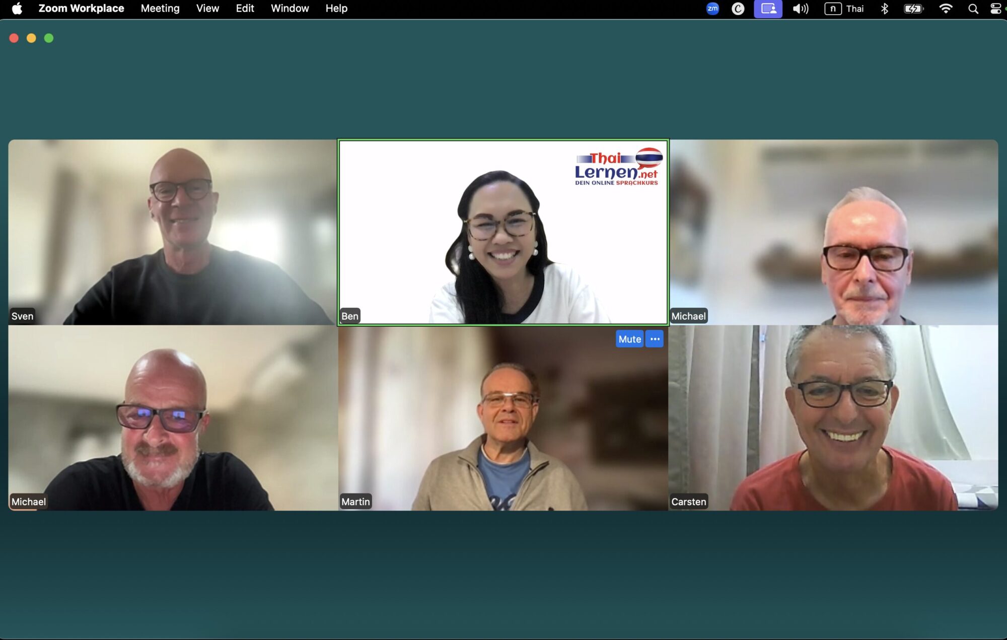 Thai Unterricht in Kleingruppen #192